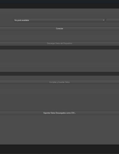 Software CRNS-Tool para la descarga de registros acústicos in situ y gestión de datos encriptados almacenados por los Limitadores Registradores de Sonido CRNS-900.